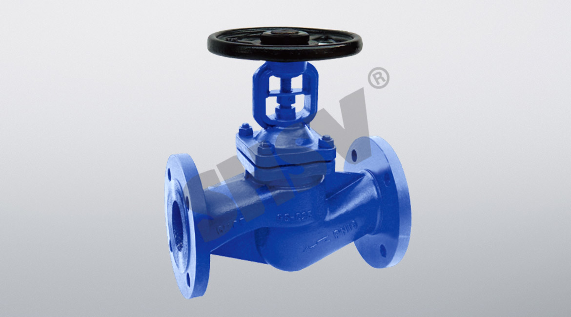 German standard bellows globe valve