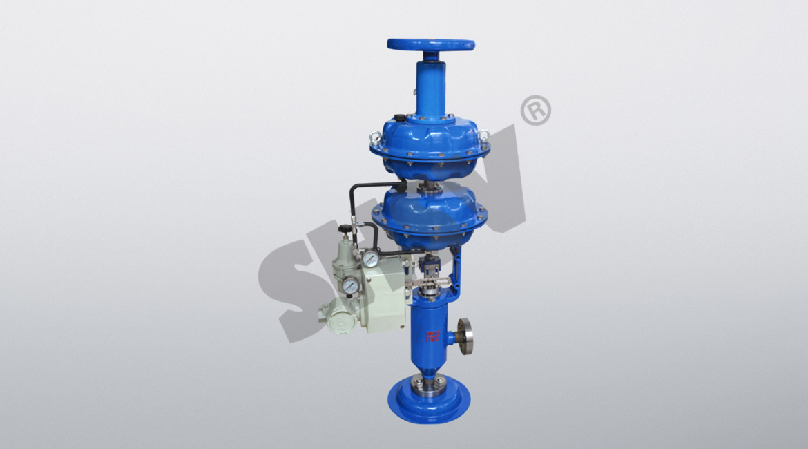 High pressure differential - high-performance angle control valve