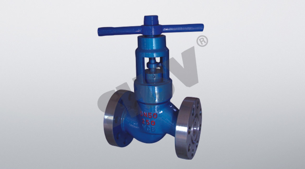 Flange throttling valve